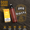 Kit de cápsula de pré-preenchimento HCigar AKSO HAVANA 600mAh