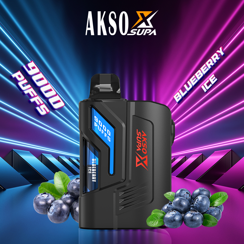 HCigar AKSO SUPA X 650mAh (recarregável) 9000 baforadas 