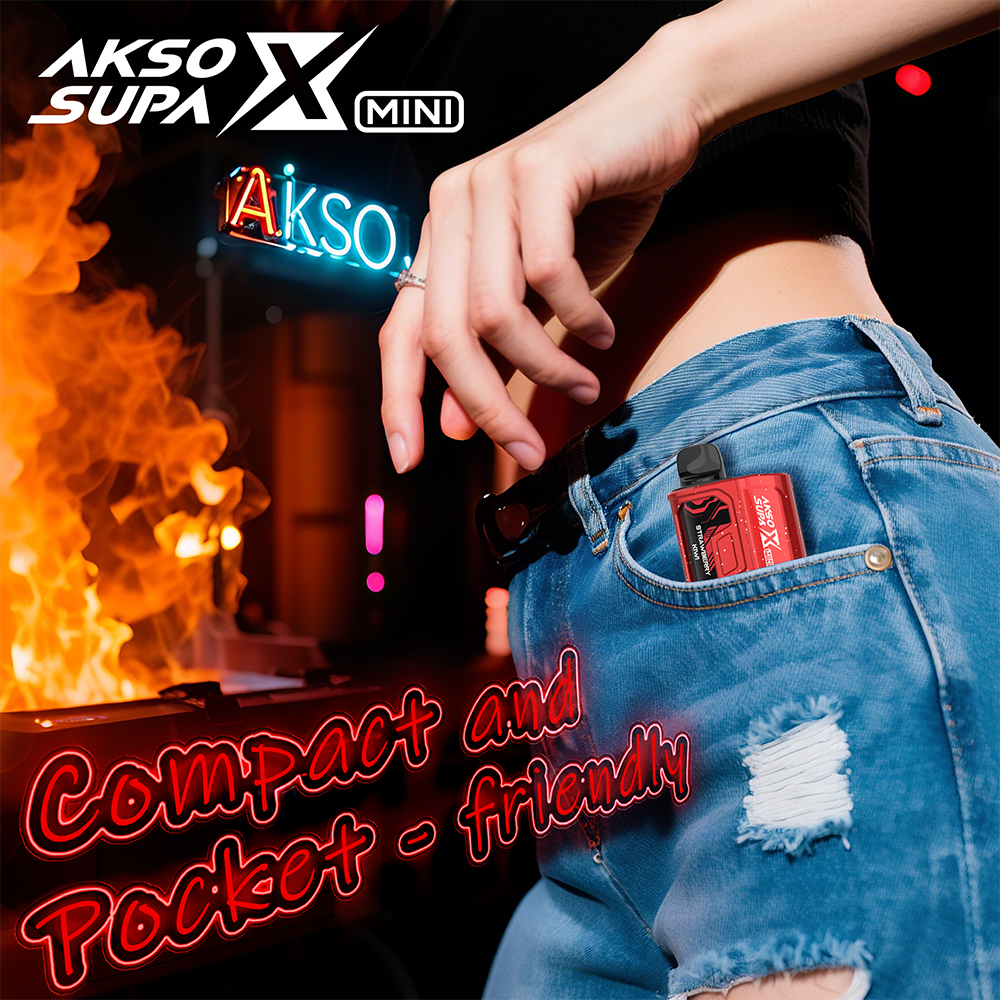 SUPA X Mini - Um Vape Pod supercompacto que oferece um sabor incrivelmente suave e rico