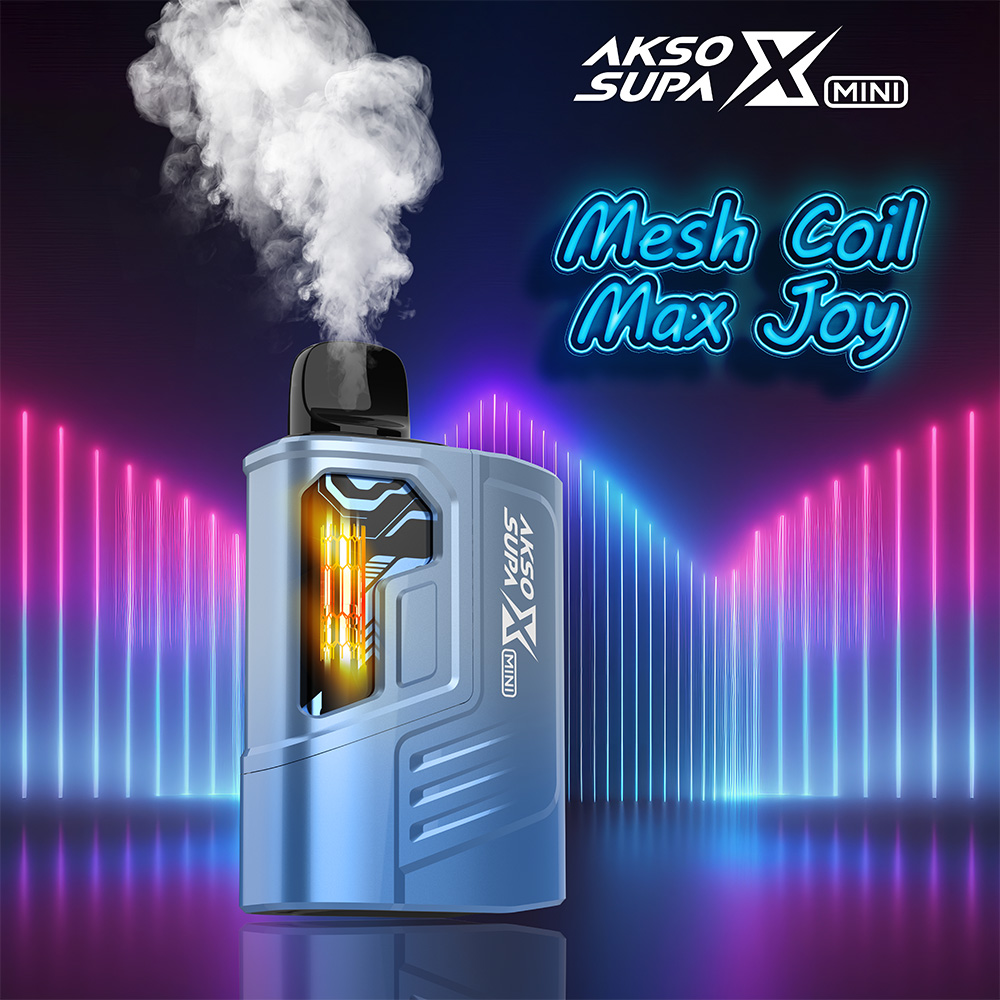 SUPA X Mini - Um Vape Pod supercompacto que oferece um sabor incrivelmente suave e rico